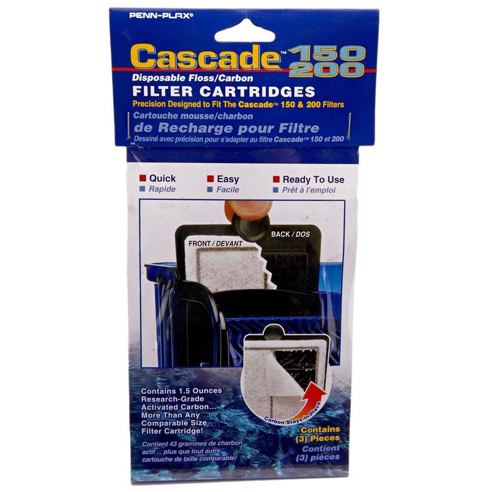 Cascade 80 Power Filter Disposable Floss / Carbon Filter Cartridges