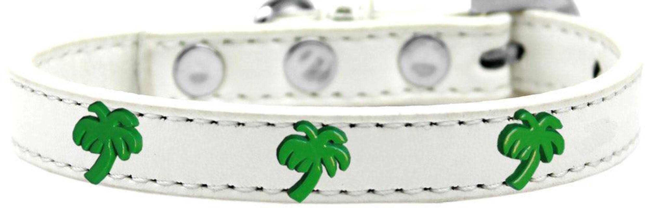 Mirage Pet Products 631-24 LV20 Green Palm Tree Widget Dog Collar, Size 20, Lavender