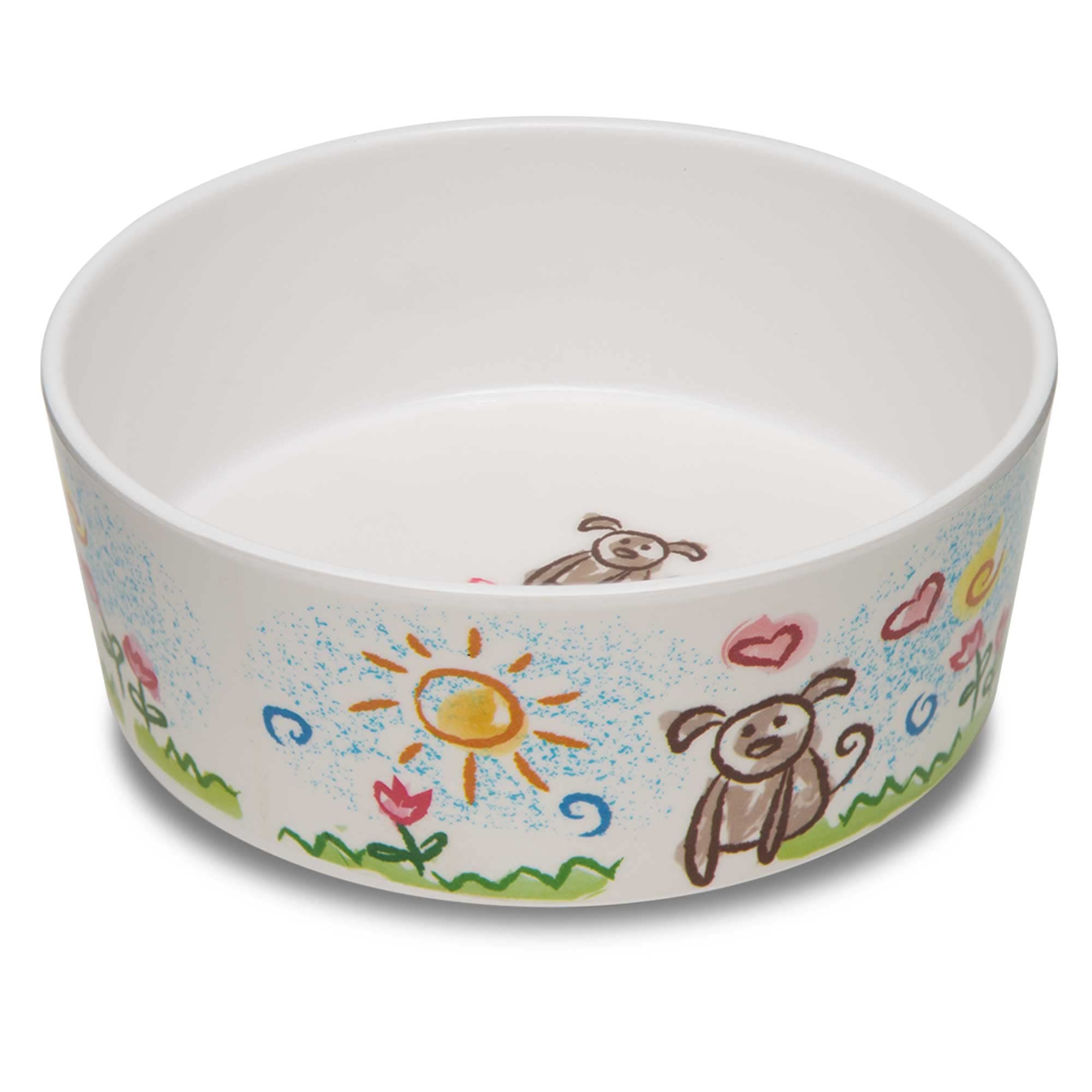Loving Pets Dolce Moderno Puppy Forever Dog Bowl, Large