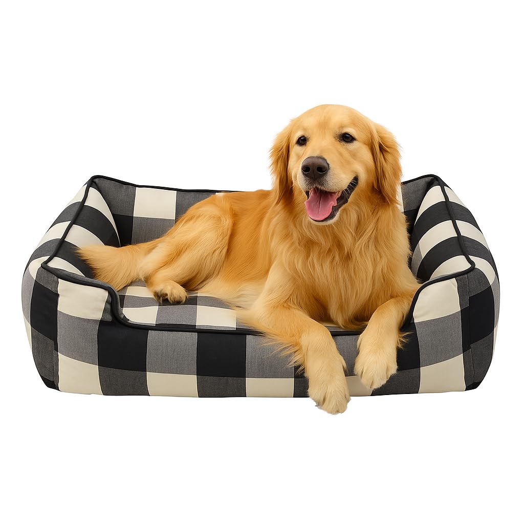 Oye Human Soft Cotton Medium Pet Bed for Dogs and Cats