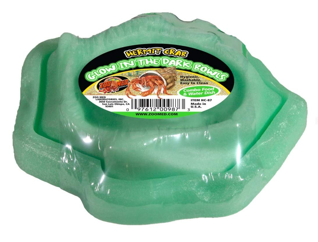 Zoo Med Laboratories Hermit Crab Combo Glow Bowl - 2 count