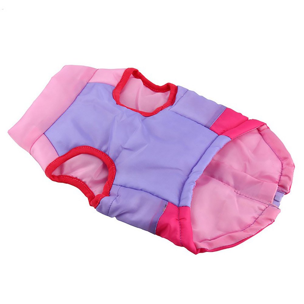 Marupet Winter Dog Vest - Windproof & Waterproof Warm Coat For Small & Medium Dogs - Pink/Purple/Rosered Xxs