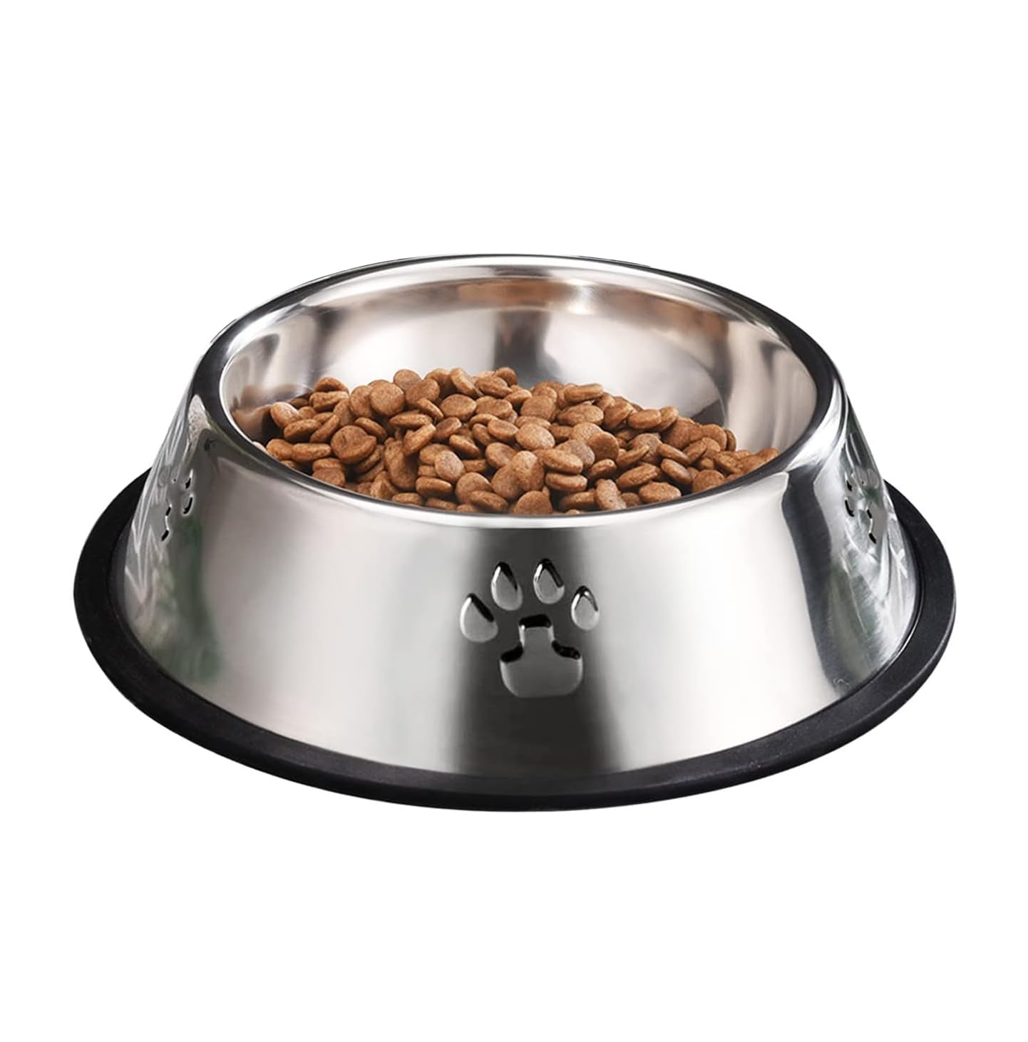 Homefast Stainless Steel Dog Bowl, Dog Food Bowl, Dog Feeding Bowl, Puppies Pet Feeding Bowl For Dogs, Cats & Any Pets, Food & W
