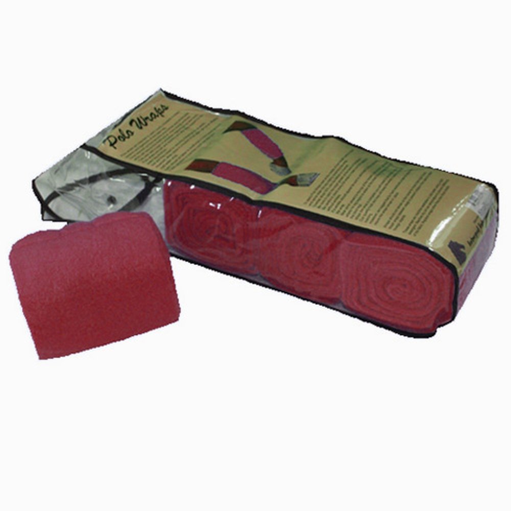 Intrepid International Polo Wraps for Horses Set of 4, Cotton Bandage Wrap, Horse Leg Wraps Vet Wrap for Horses, Pain Free Suppo