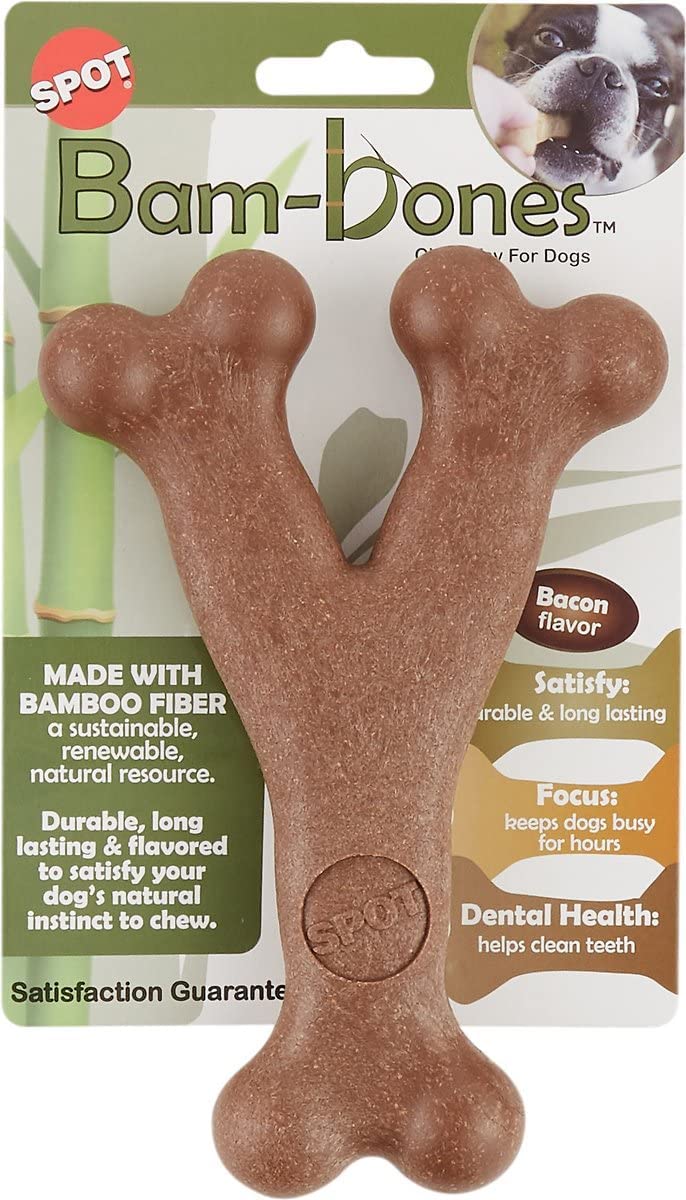 Pet Toy Dg Bone Bacon 7'