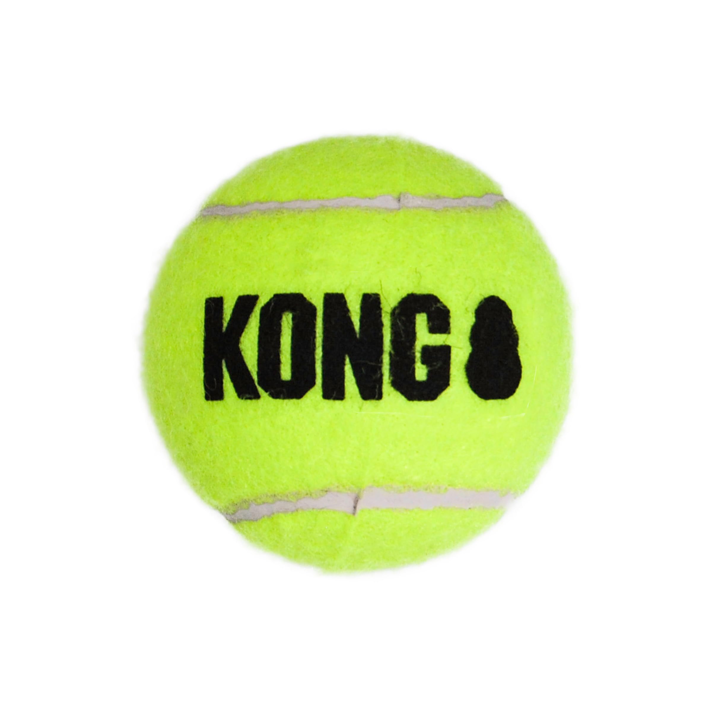 KONG Air Dog SqueakAir Dog Toy Tennis Balls, Medium (6 Pack)