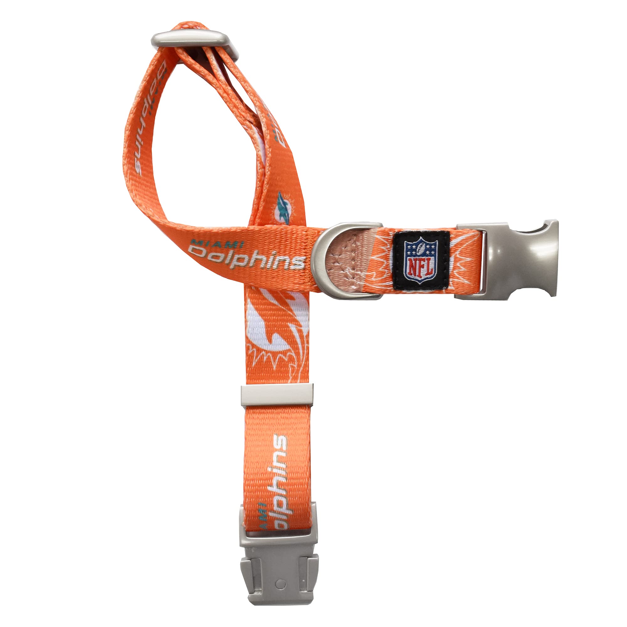 Littlearth Miami Dolphins Nfl Premium Pet Collar