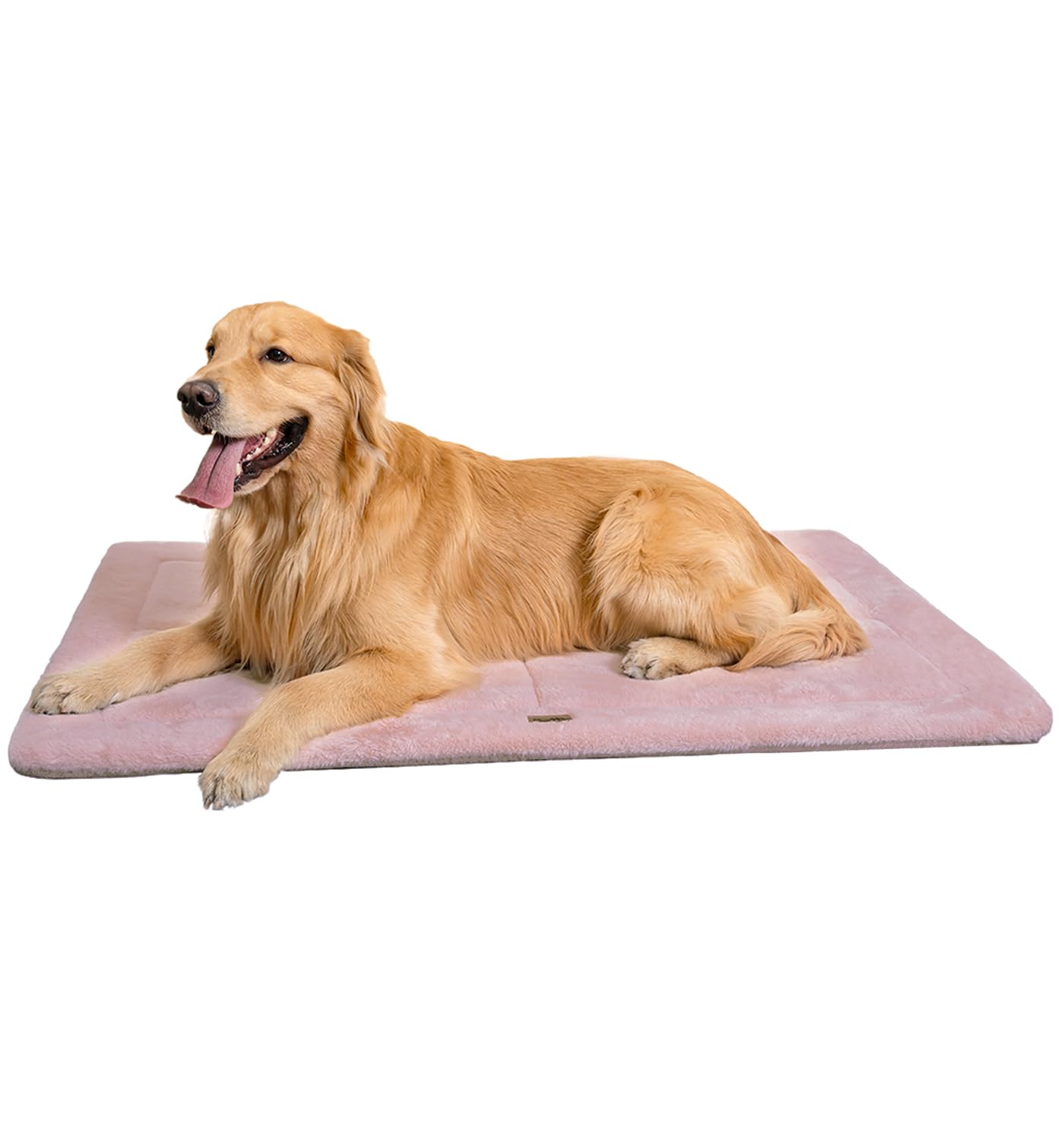 Made4Pets Dog Crate Pad Bed for Large Dogs, Washable & Reversible, Anti-Slip Kennel Mat for Cozy Sleeping, Soft Fluffy Dog Bed f