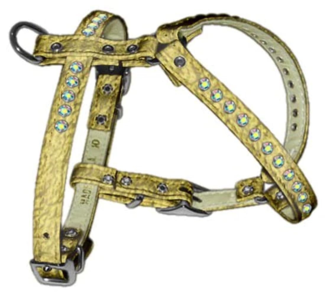 Dog, Puppy & Pet Comfort Harness, "Jeweled" Pink 8