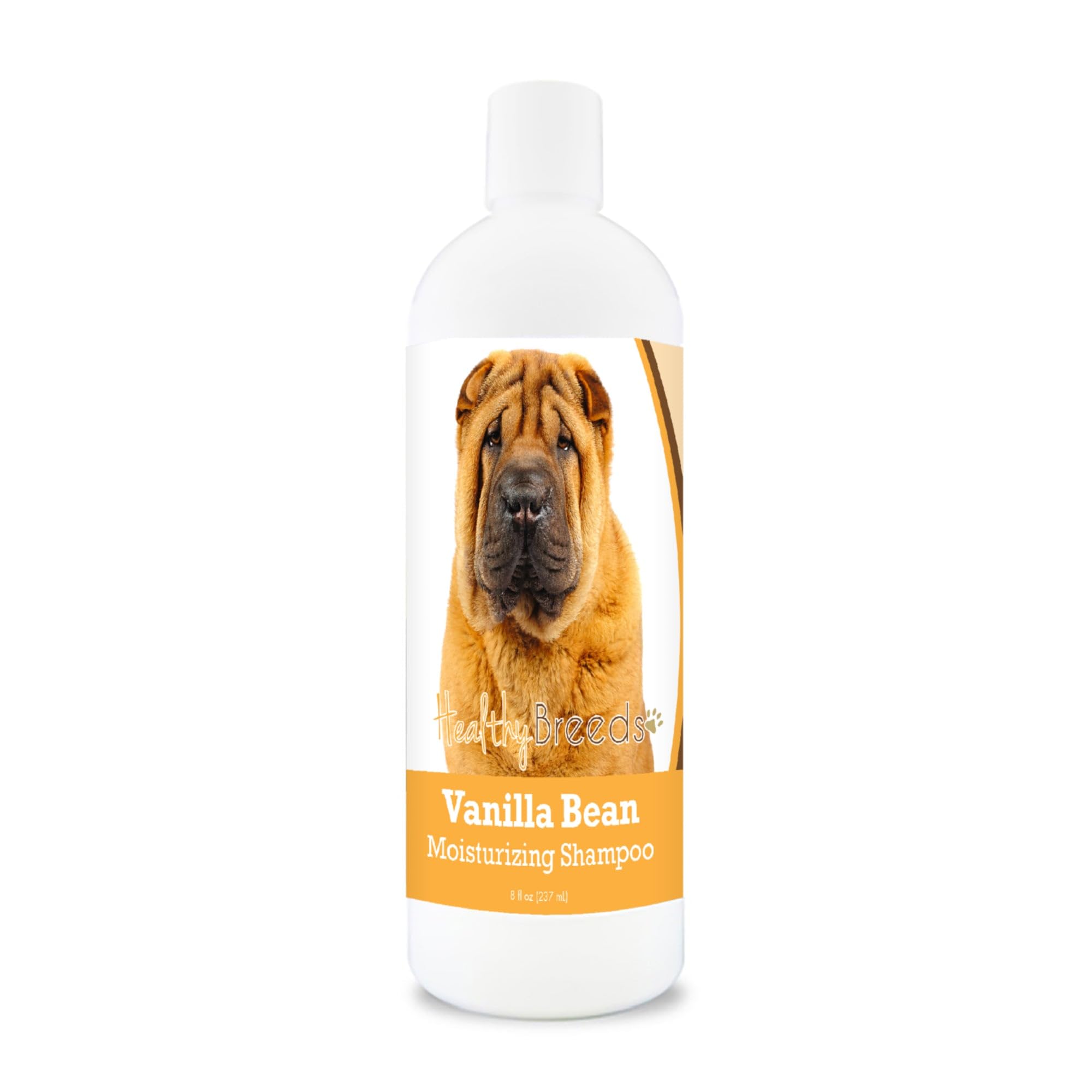 Healthy Breeds Chinese Shar Pei Vanilla Bean Moisturizing Shampoo + Conditioner - With Vitamins A, D, E + Coconut Oil - 8 Oz