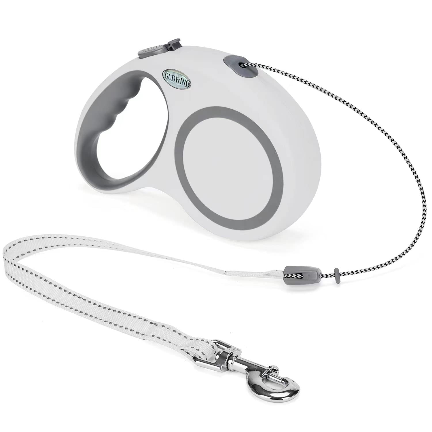 Retractable Dog Leash 30 Ft, Gudwing Dog Walking Leash For Medium Large Dogs Up To 77 Lbs, Heavy Duty No Tangle, Large