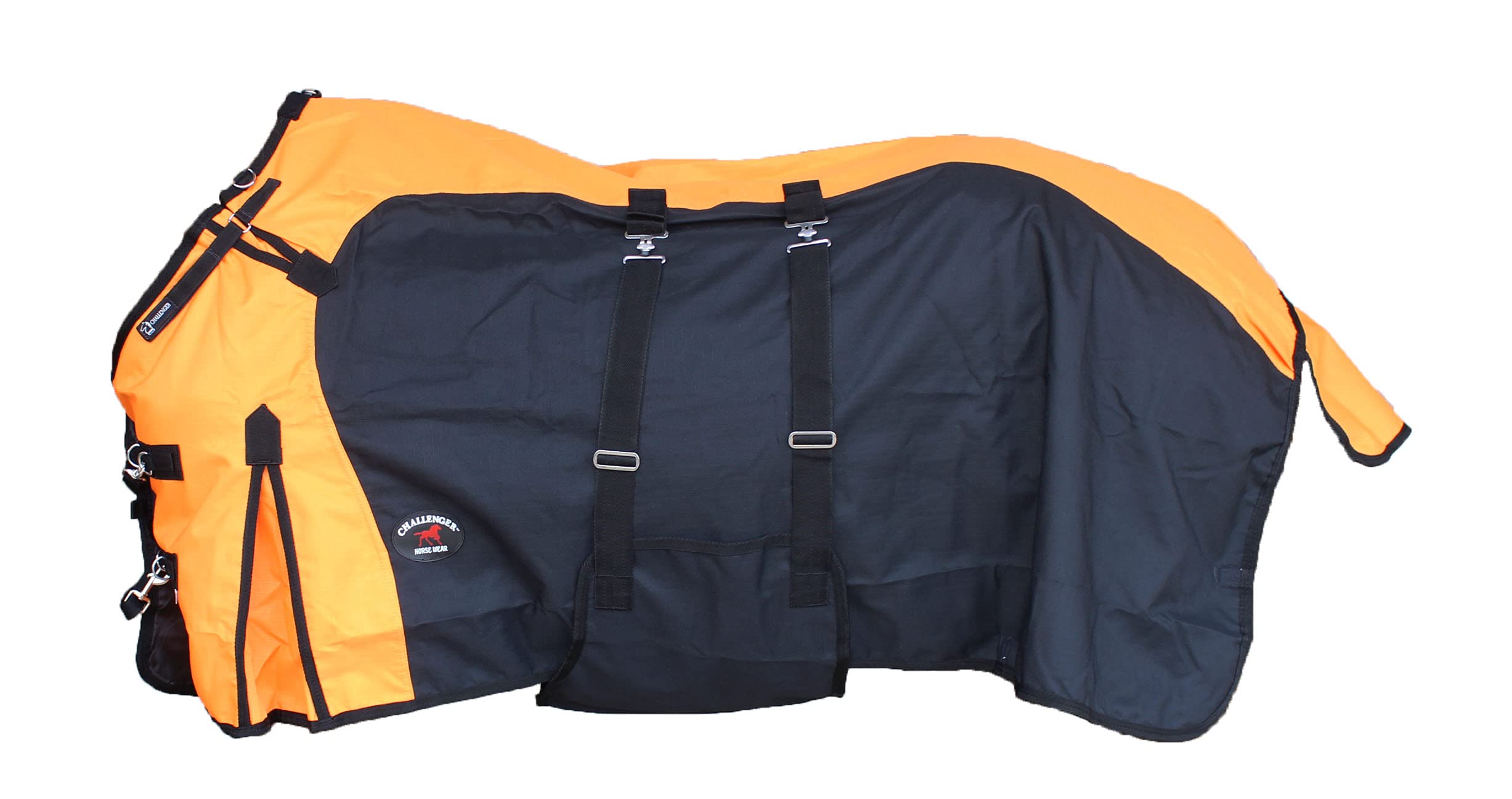 Challenger 74' 1200D Turnout Waterproof Fleece Lined Medium Winter Blanket Sheet 382Lg