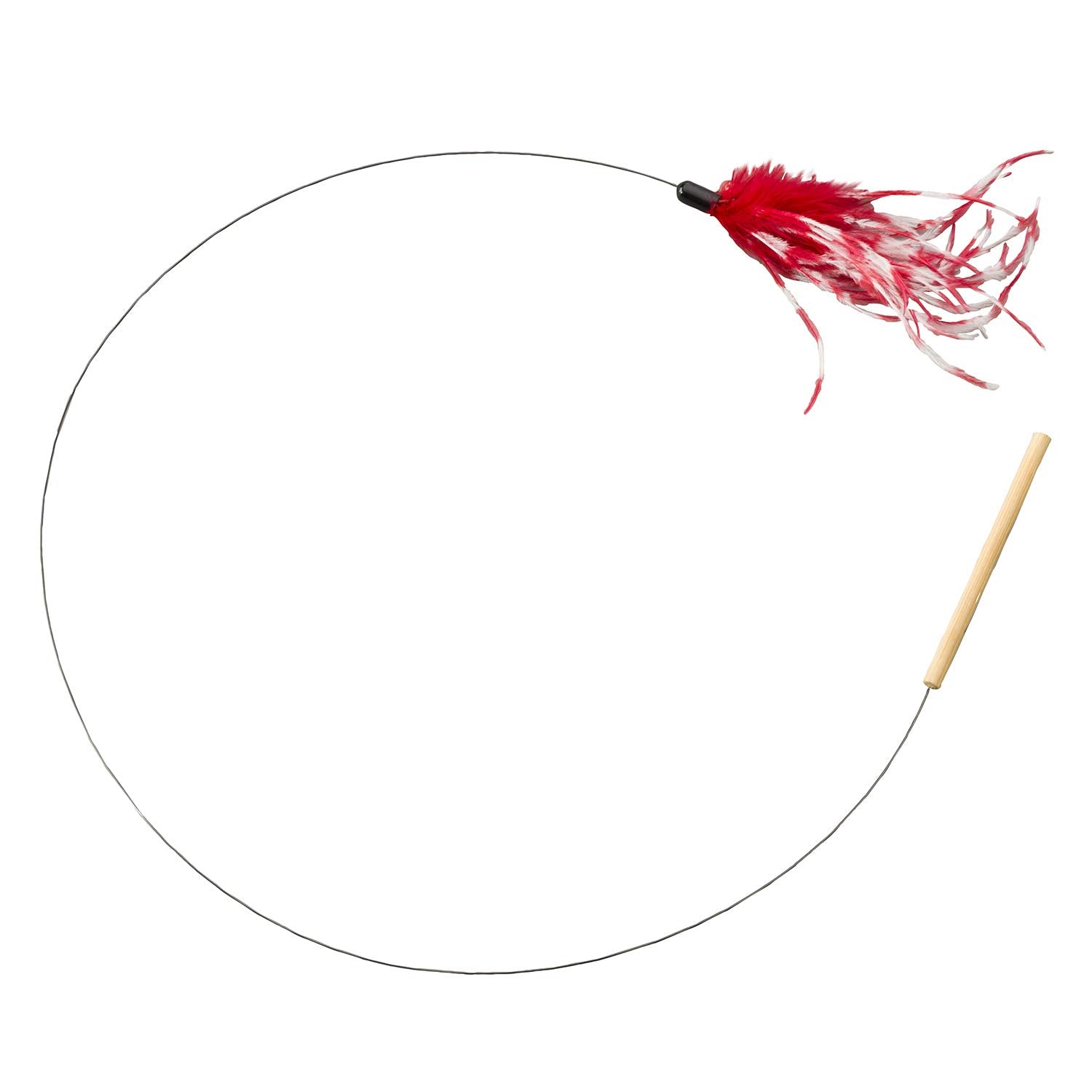Spot Ethical Pets Teaser Wand Cat Toy, 44', Assorted, Model Number: 52058
