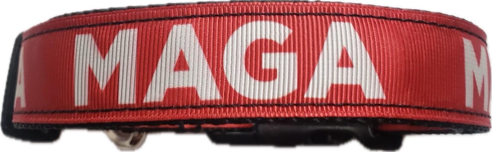 Maga Dog Pet Collars Adjustable In 2 Sizes (Large/Xlarge 16''-27'')