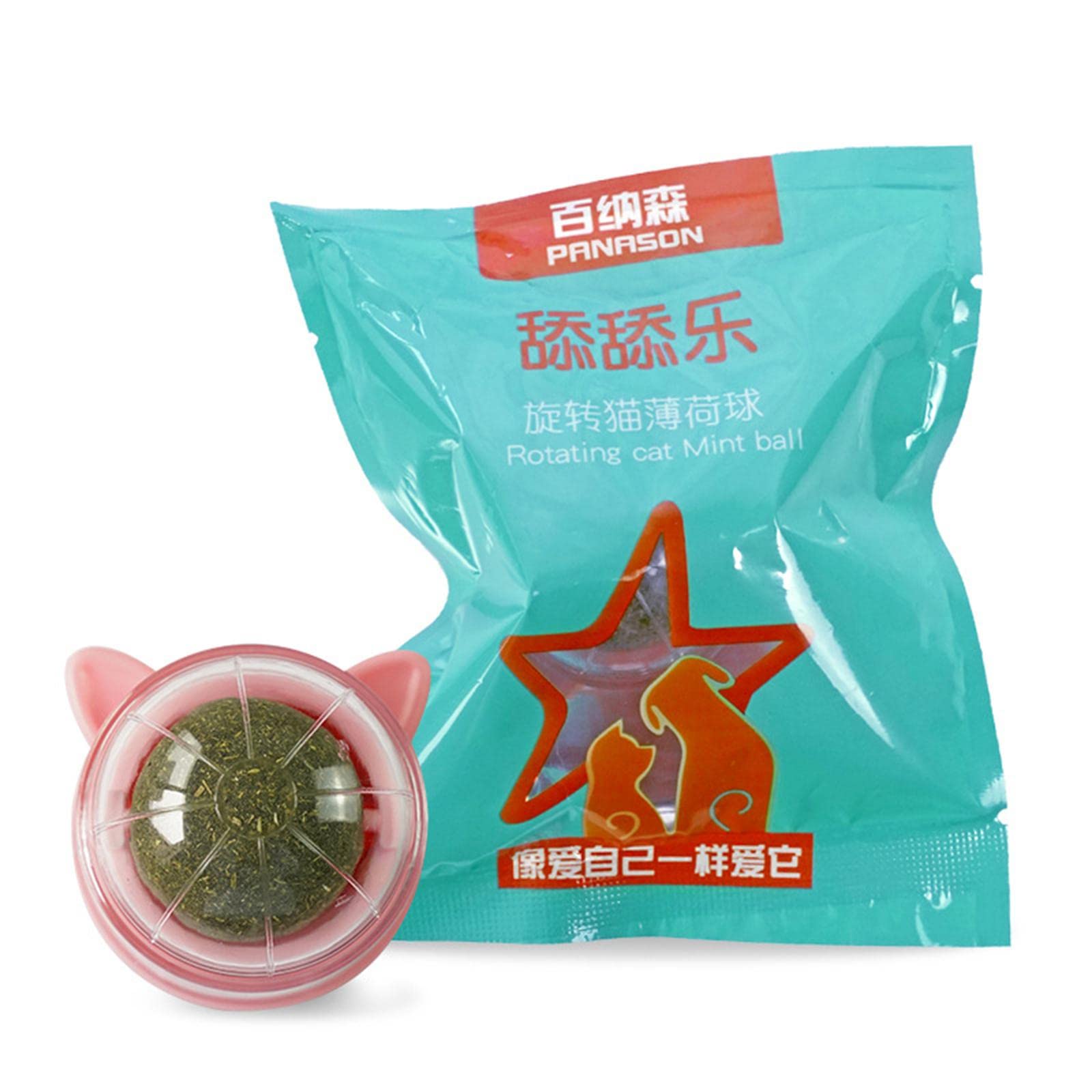 Enakshi Catnip Ball Toys Teething Toy Snack Pet French Windows With Lid Chew Cat Toy Style G |Pet Supplies | Cat Supplies | Toys