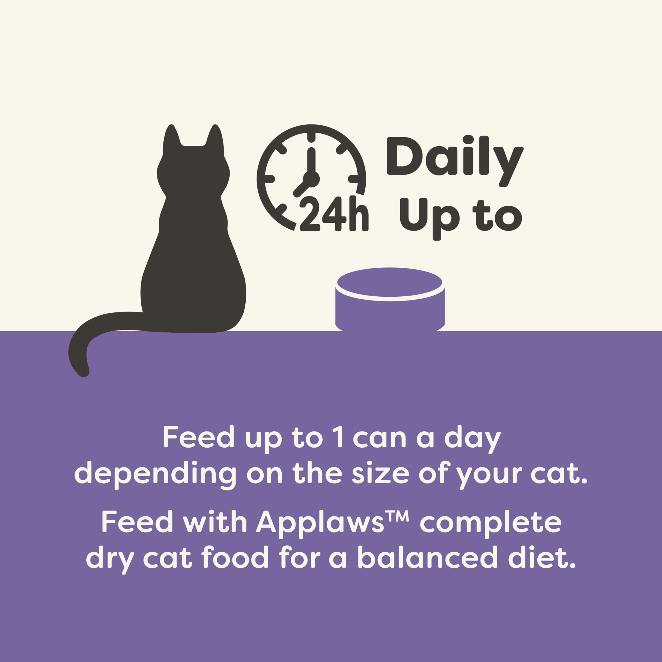 Applaws Natural Wet Cat Food in Broth, Limited and Natural Ingredients, High Protein with No Artificial Additives, Fish Selectio