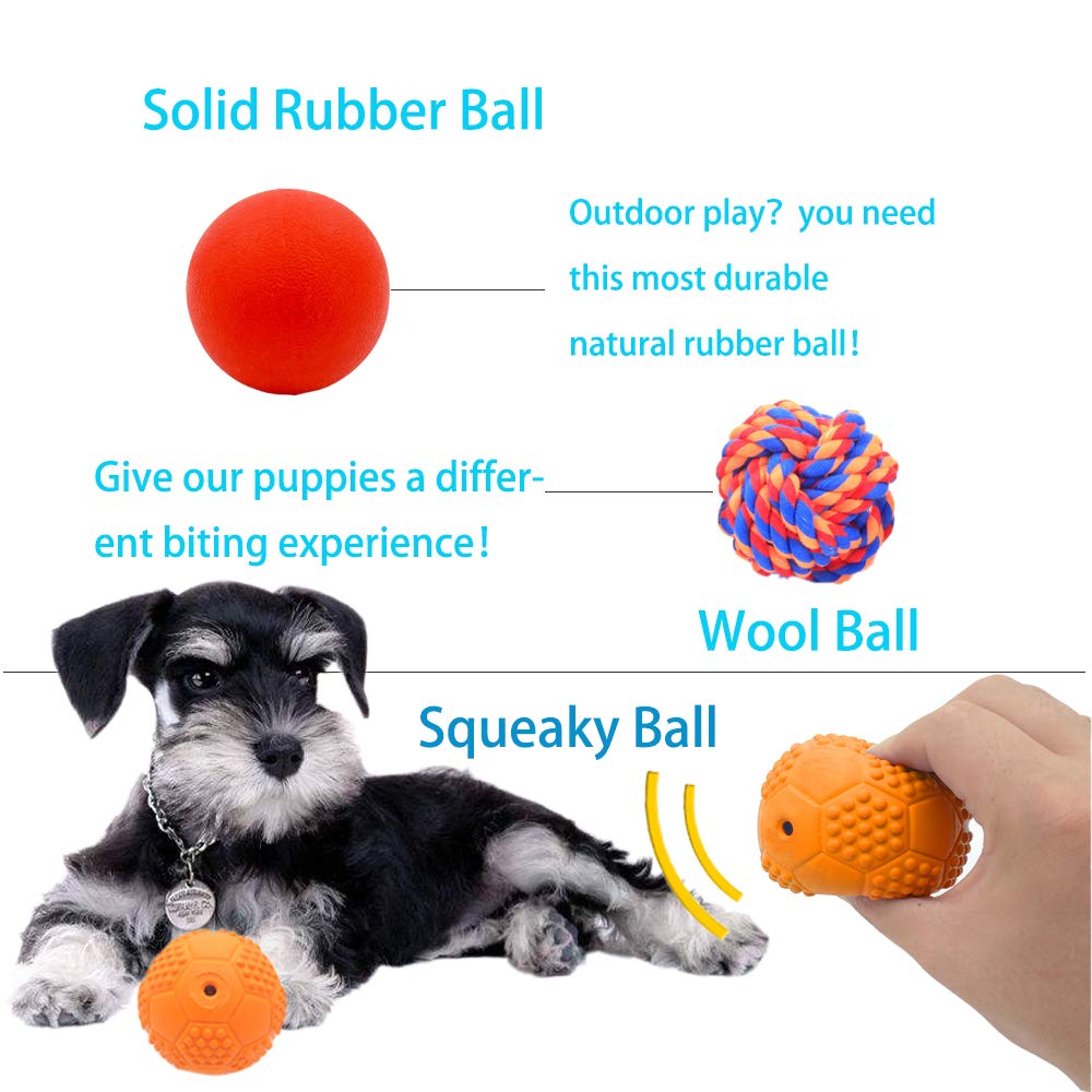 Volacopets 5 Different Functions Interactive Dog Toys For Puppies, Puppy Puzzle Toys For Small Dogs, Dog Balls For Small Dogs, T