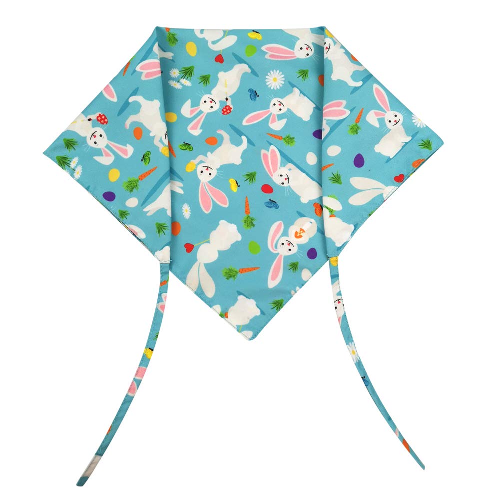 Lamphyface 3 Pack Easter Dog Bandana Triangle Bib Scarf Accessories
