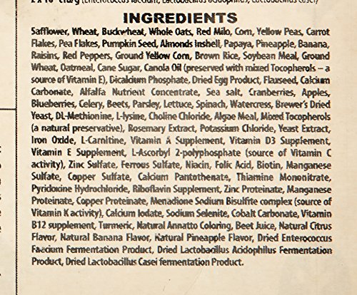 Higgins 466147 Vita California Blend Food For Birds, 25-Pound