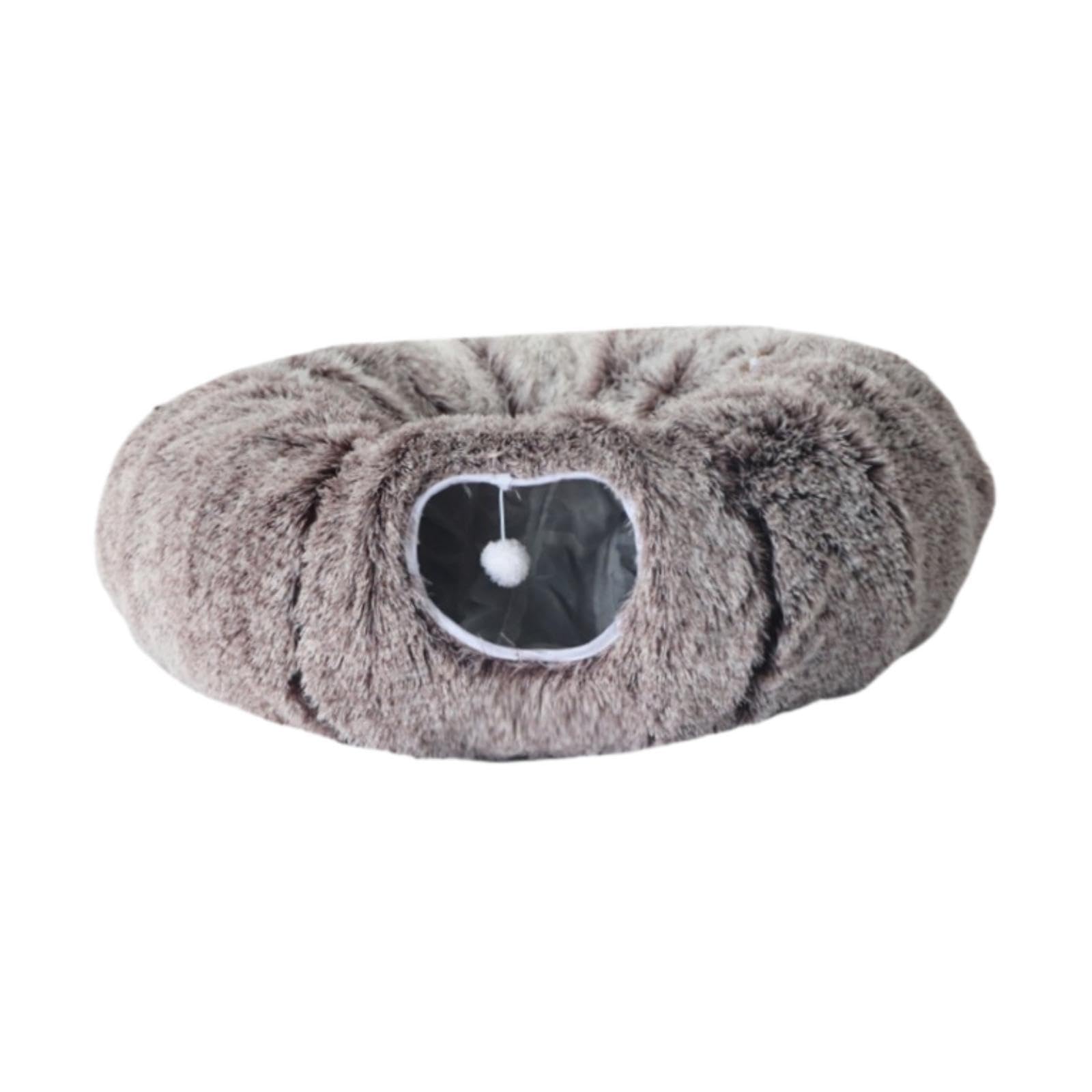 Enakshi Cat Tunnel Bed Cat Warm Nest Interactive Toy For Ferrets Hamsters Small Dogs Coffee
