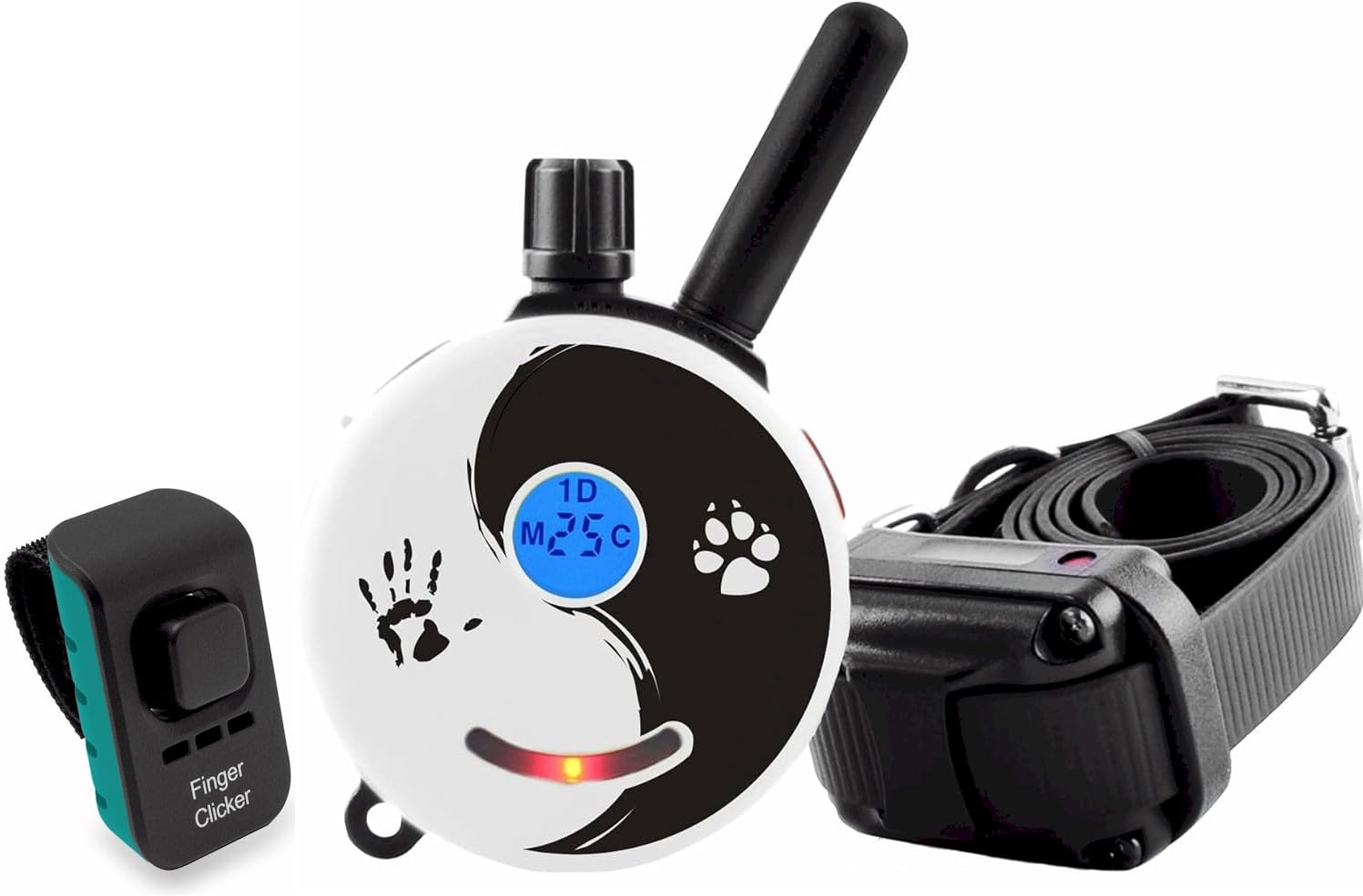 E-Collar - Educator Zen-300-1/2 Mile Waterproof Remote Dog Training Collar Includes Premium Finger Clicker Trainer, 100 Programm