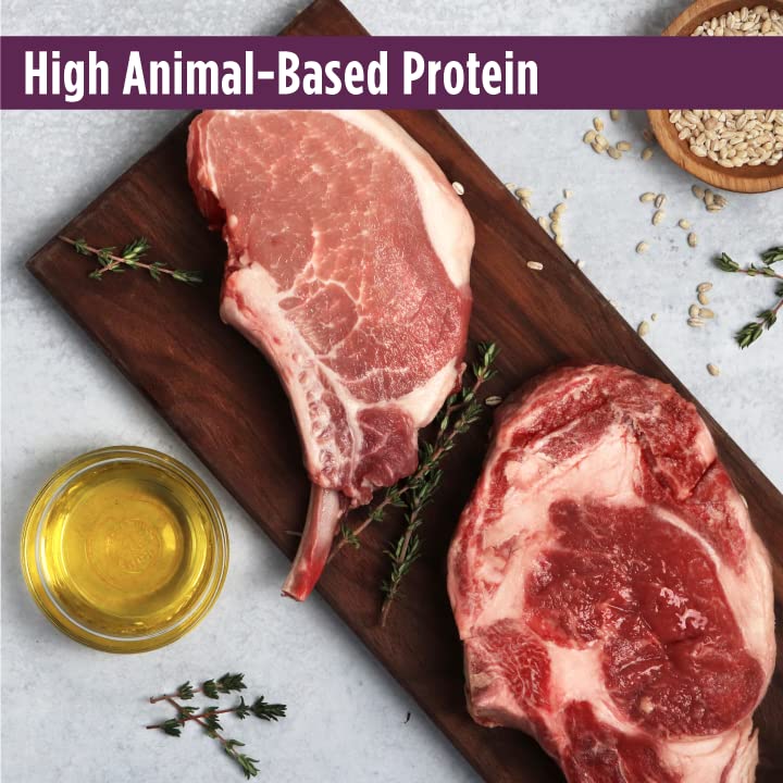 Nulo Frontrunner Ancient Grains High-Protein Dog Food, Pork, Barley, & Beef Recipe- Natural Dry Dog Food with Probiotics, Grain-