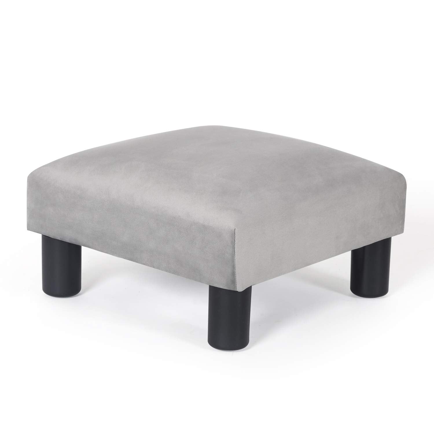 Joveco 15'' Footstools Small Ottoman- Upholstered Footstools And Ottomans Small Foot Rest- Pet Steps Dog Stairs For High Beds- L