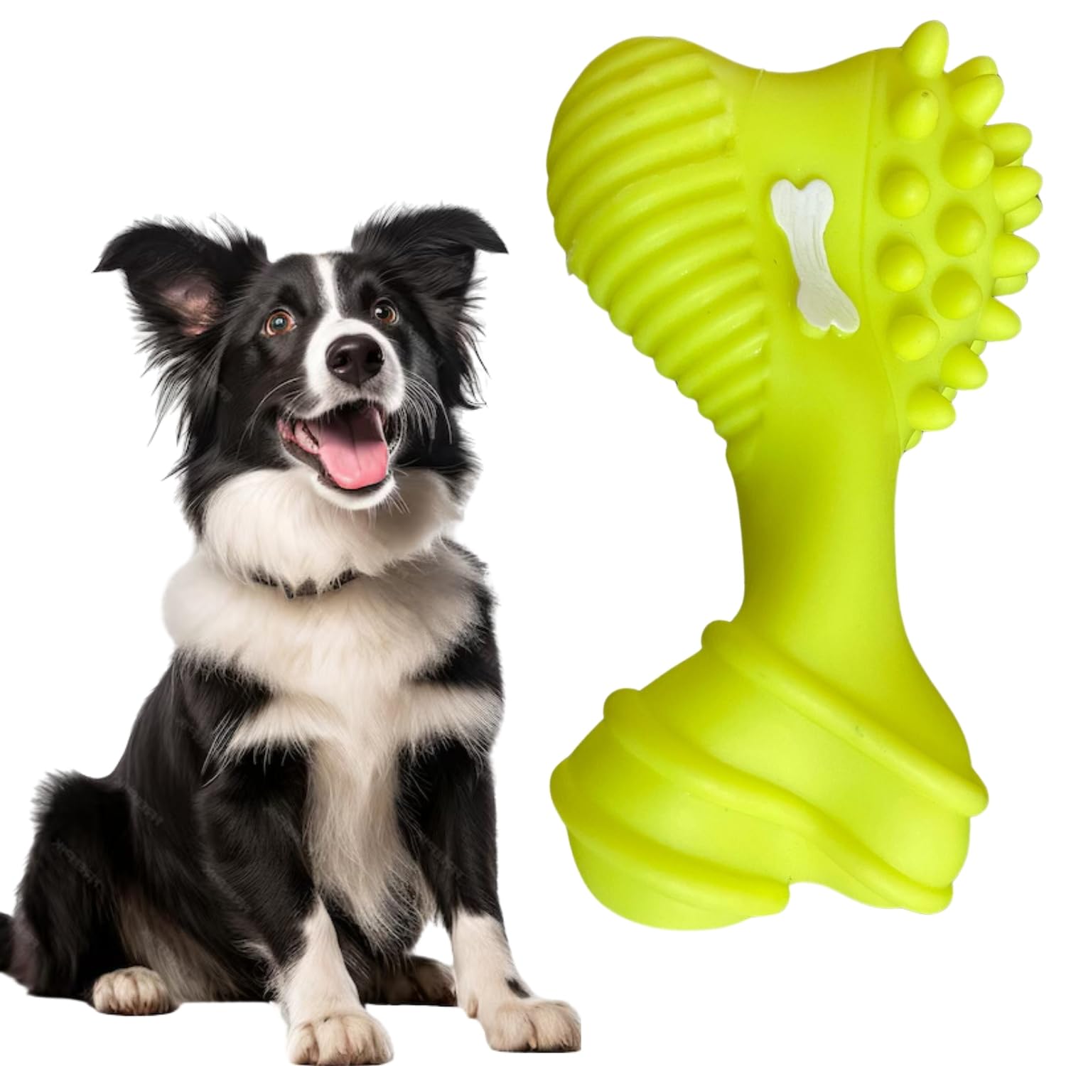 Western Era Big Bone 3 Squeaky Toy Interactive Plush Toy, Unleash Fun In Your Furry Friend, Buddy For Dogs & Cats, Perfect For 