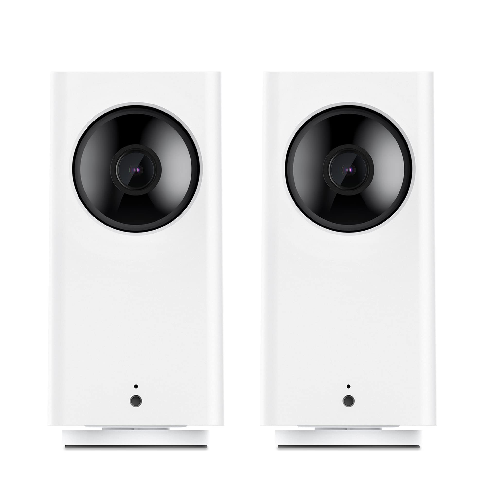 Wyze Cam Pan V2 360 Pet Camera With Phone App Ptz Indoor Smart Security Camera For Dog Cat Baby Elderly Monitoring, 2-Pack