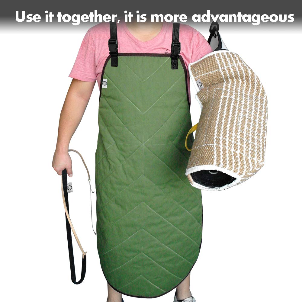 Pet Artist Dog Anti-Grab Scratch Training Apron For Work Dogs Training,Large Dog Anti-Bite Apron Pinafore Fit Schutzhund Malinois