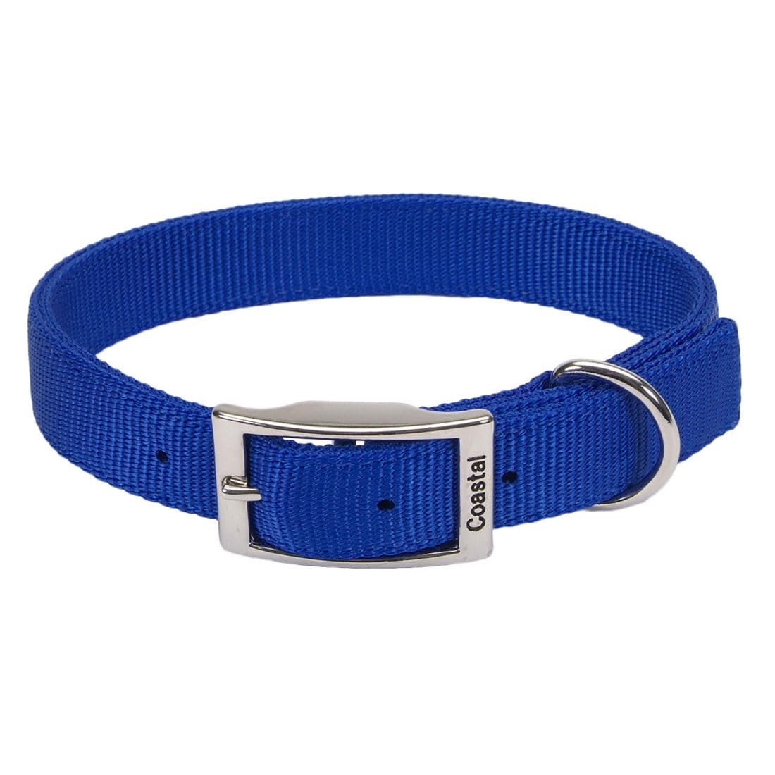 Coastal Pet - Double-Ply Dog Collar, Blue, 1'' x 22''
