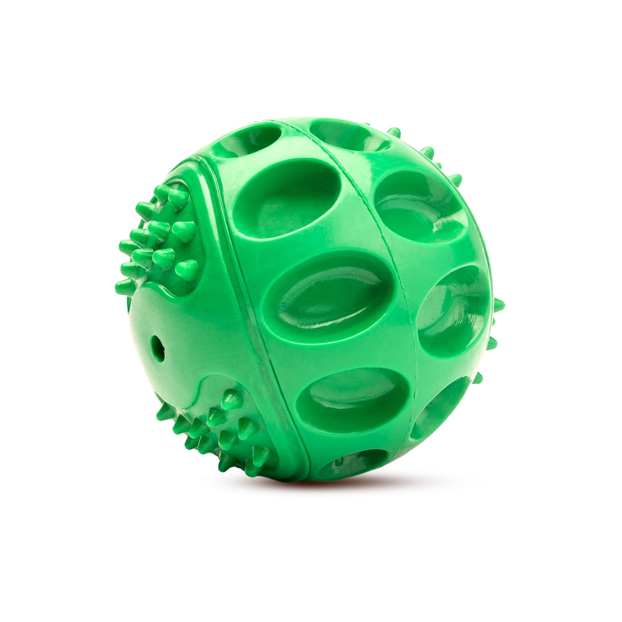 Kibbo Squeaky Rubber Ball For Dogs & Cats | NonToxic & Durable Chew Toy For Playing, Teething & Training | Suitable For All Dog