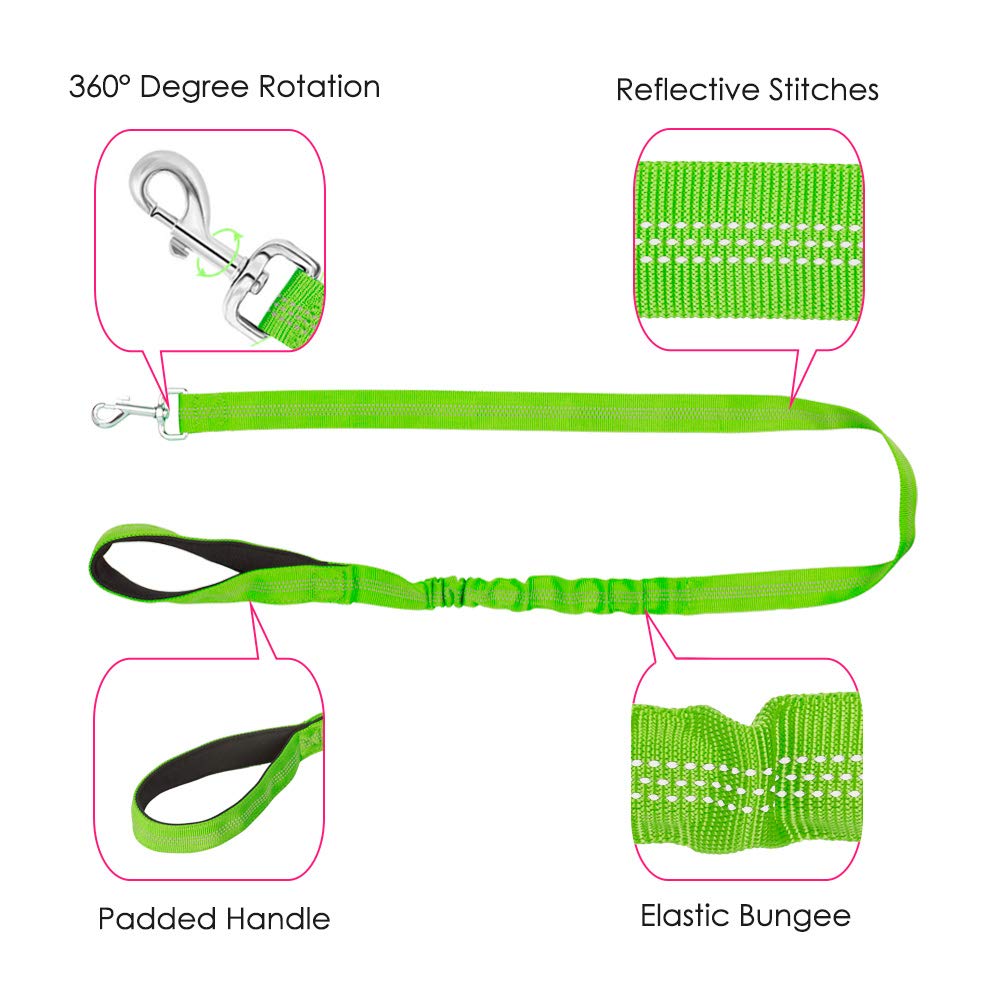 Slowton No Pull Small Dog Harness And Leash Set, Puppy Soft Vest Harness Neck & Chest Adjustable, Reflective Lightweight Harness & Anti-Twist Pet Lead Combo For Small Medium Dogs (G-Front Clip,Xxs)
