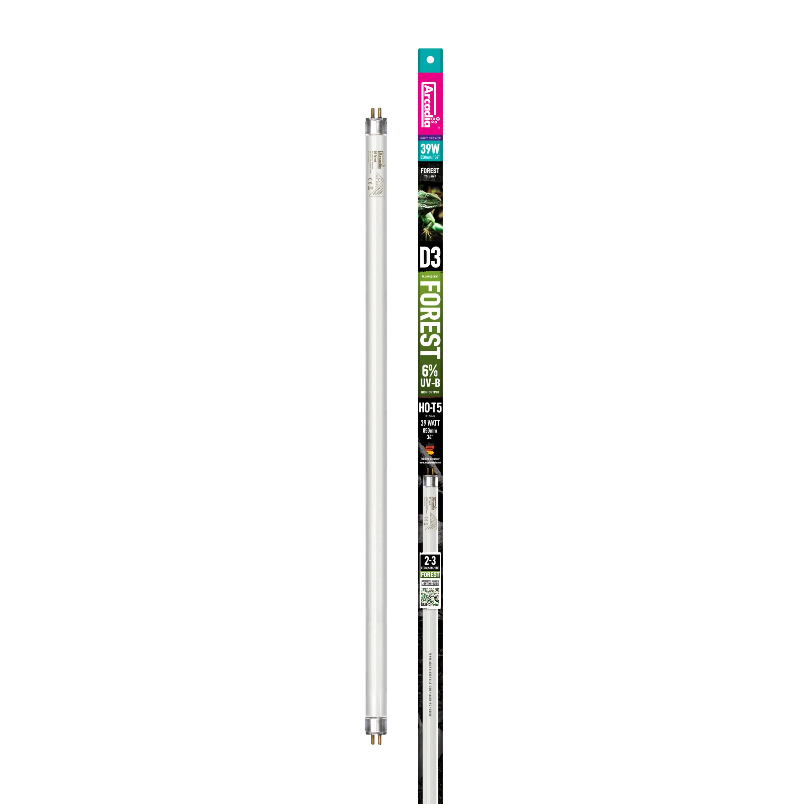 Arcadia D3 Uvb Lamp - 39W - Forest