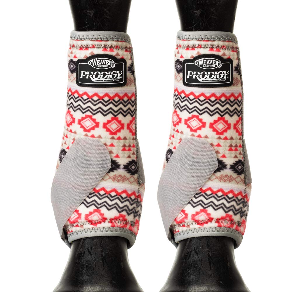Weaver Leather Prodigy Athletic Boots, Small, Crimson Aztec