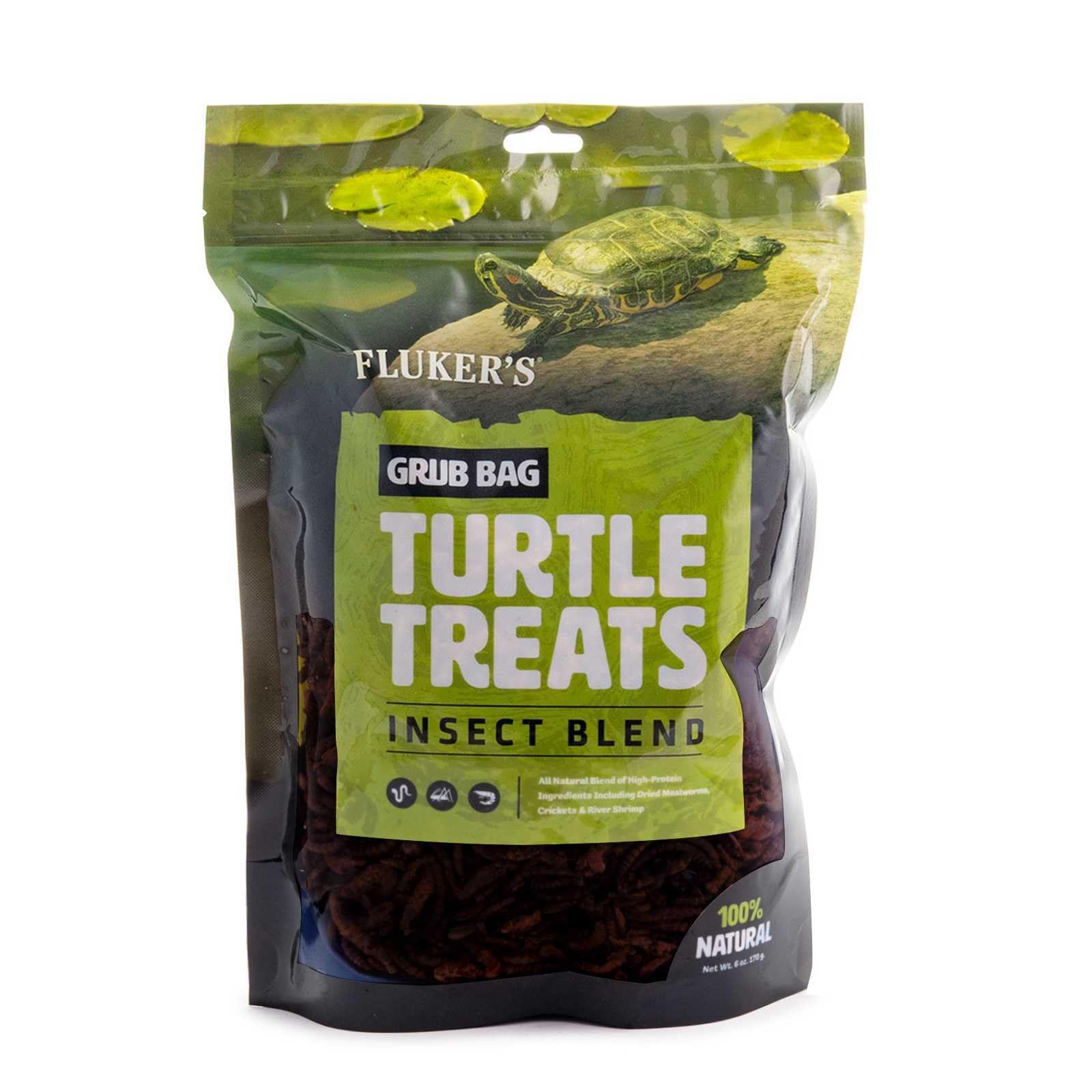 Flukers Grub Bag Turtle Treat Insect Blend