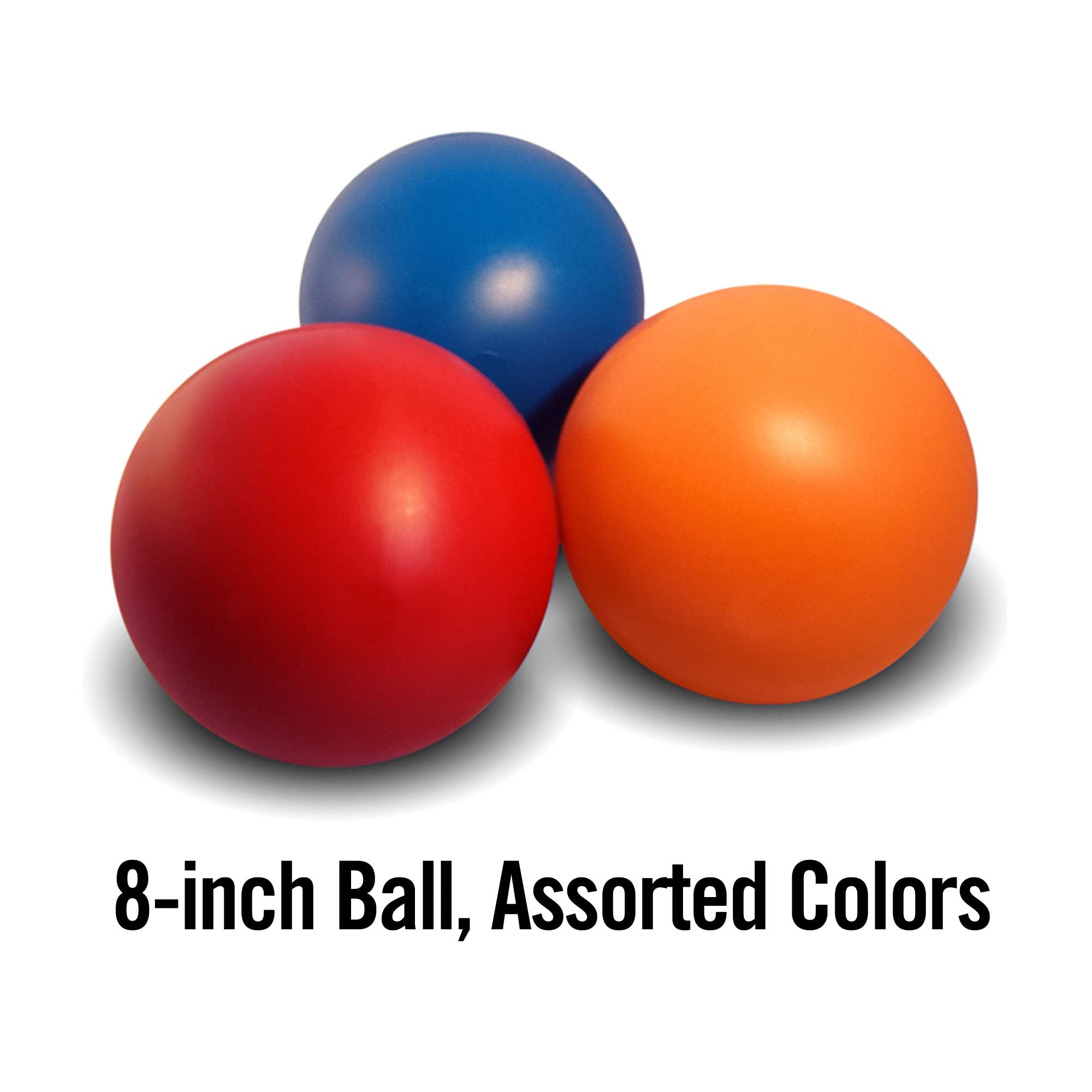 Doggie Dooley Virtually Indestructible Best Ball For Dogs, 8 Inch (Colors Vary) (1008),Medium