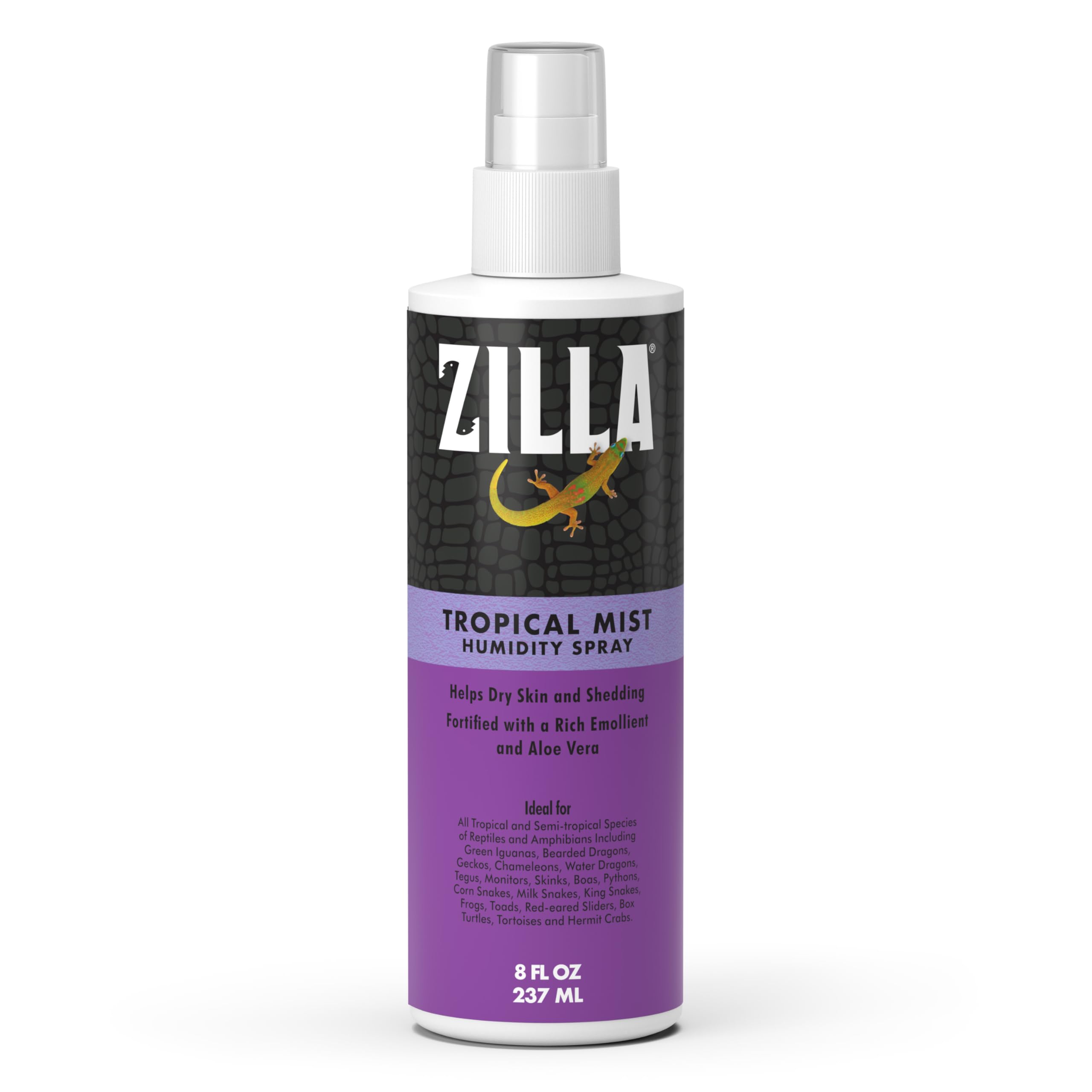 Zilla Tropical Mist Humidity Spray 8 Fluid Ounces
