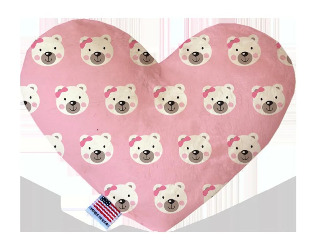 Pet and Dog Plush Heart or Bone Toy, "Valentine's Day Friends Group" (Available in different size, and 7 different patterns!) Foxy Love 8" Plush Bone