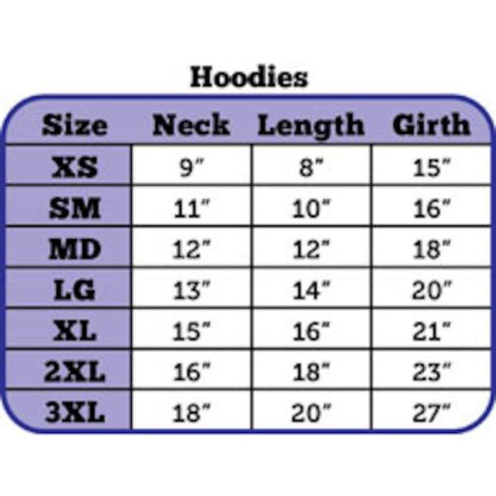 Mirage Pet Products 10-Inch Cutie Patootie Rhinestone Hoodies, Small, Baby Blue
