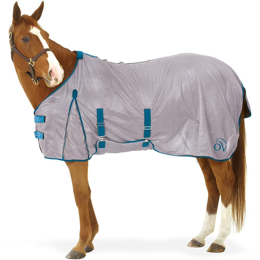 OVATION Super Fly Sheet w/Belly Cover, Size: 72 (470960GRYTL72)