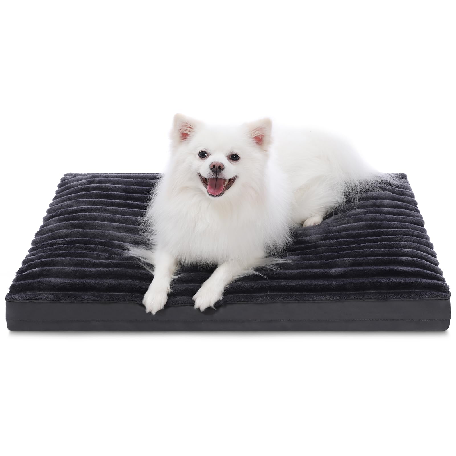 Vonabem Jumbo Dog Bed Washable With Removable Cover Waterproof, Dog Crate Beds For Xxxl Xxl Xl Large Jumbo Dogs, Anti-Slip Pet B