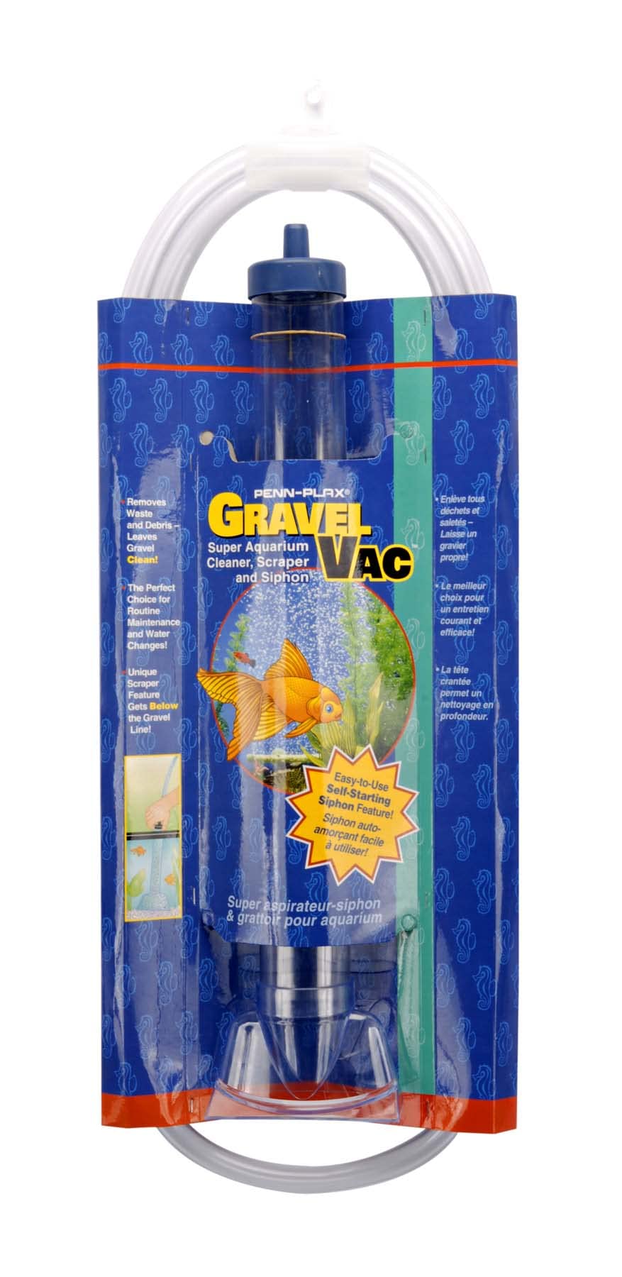 Penn-Plax Gravel Vacuum For Aquariums | Make Cleaning And Tank Maintenance Quicker And Easier (Gv16) 16'