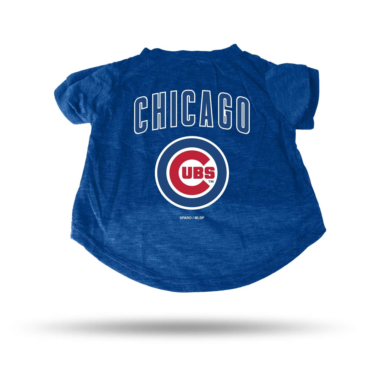 Rico Industries Mlb Chicago Cubs Pet Tee Shirtpet Tee Shirt Size Xl, Team Colors, Size Xl