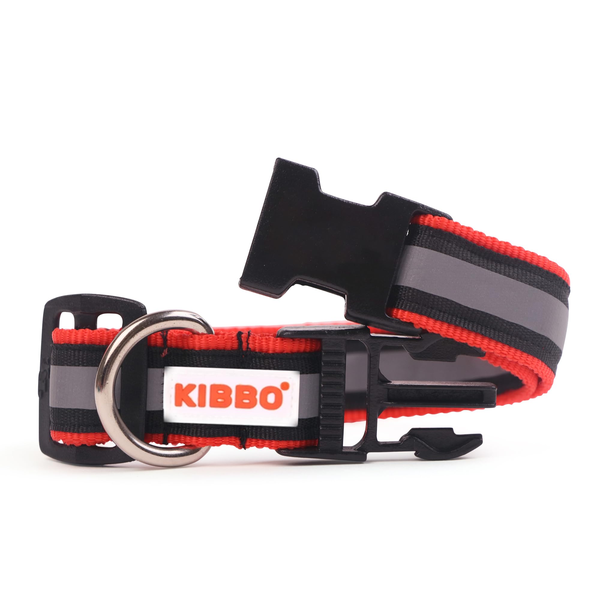 Kibbo Premium Reflective Dog Collar For Large To Extra Large Dogs (Large, Pack Of 1)