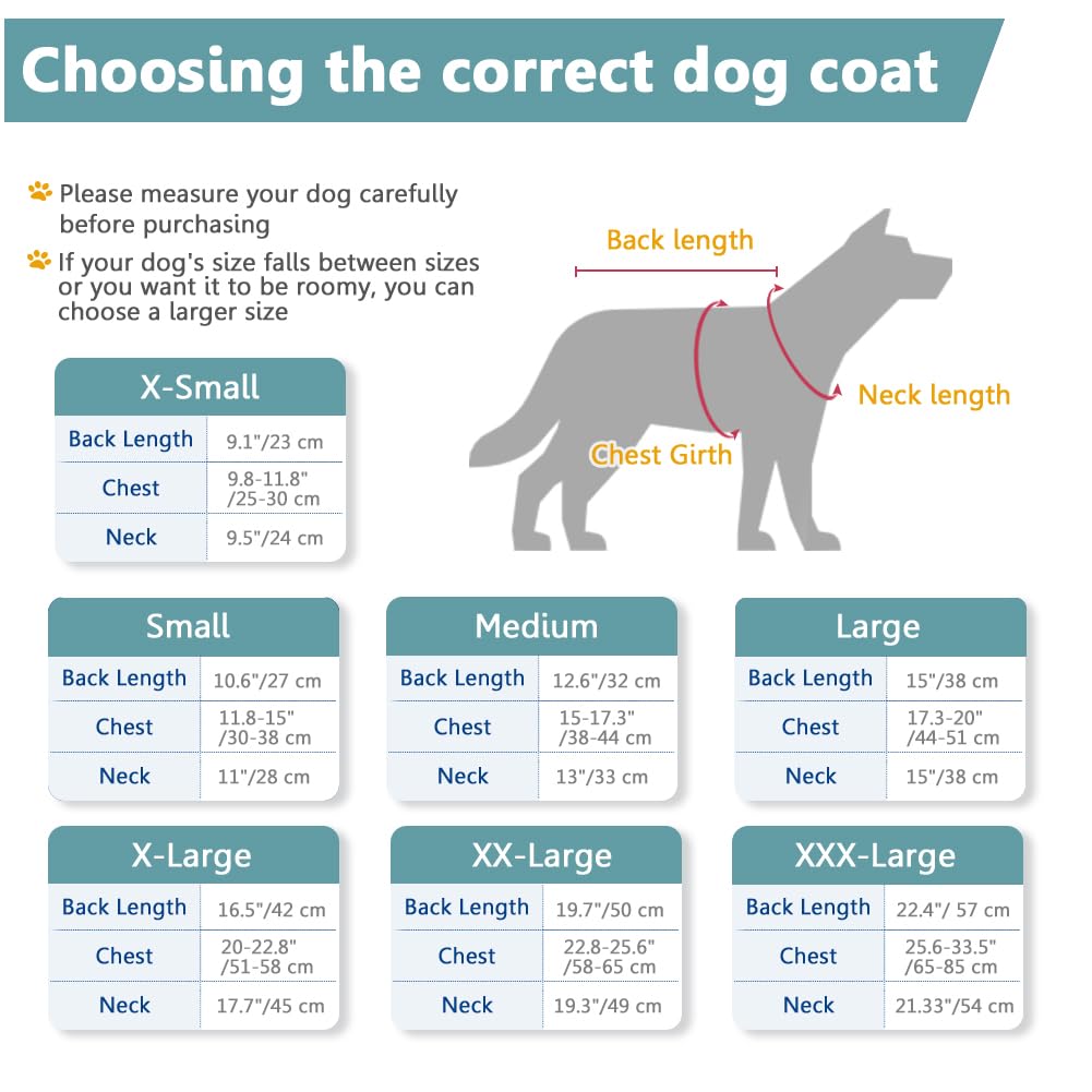 Fleece Hoodie, Windproof Waterproof Coat, Winter Warm Jacket For Dogs - Cold Weather Pet Apparel Clothes Vest For Small Medium L