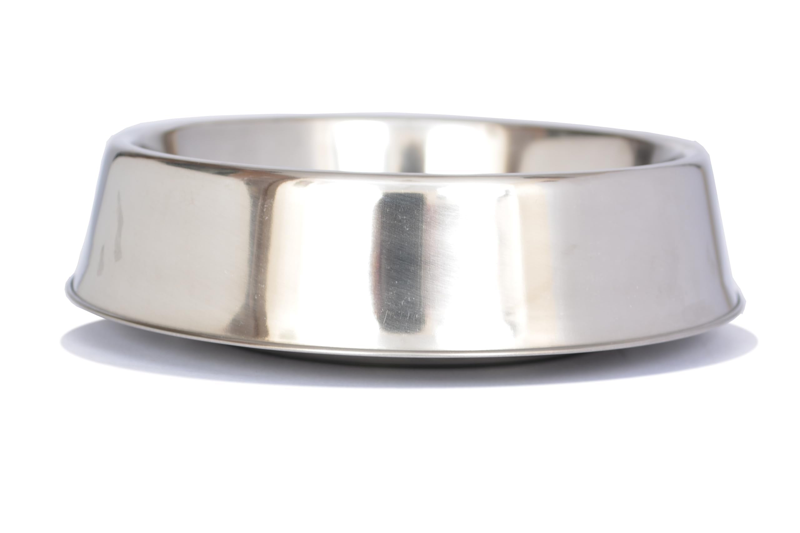 ICONIC PET 32 oz/ 4 Cup Stainless Steel Non Skid Pet Food/Water Bowl - Noise Free Ant Resistant Dog/Cat Feeding Bowl with Unique