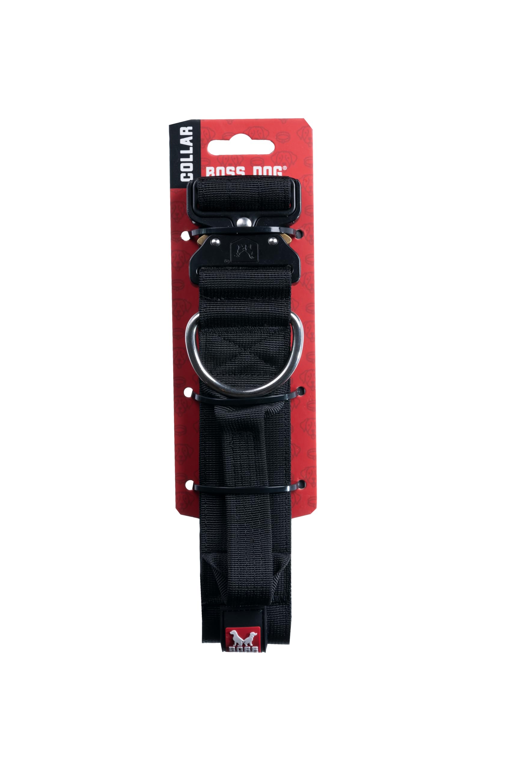 Boss Dog Tactical Collar, Black, X-Large