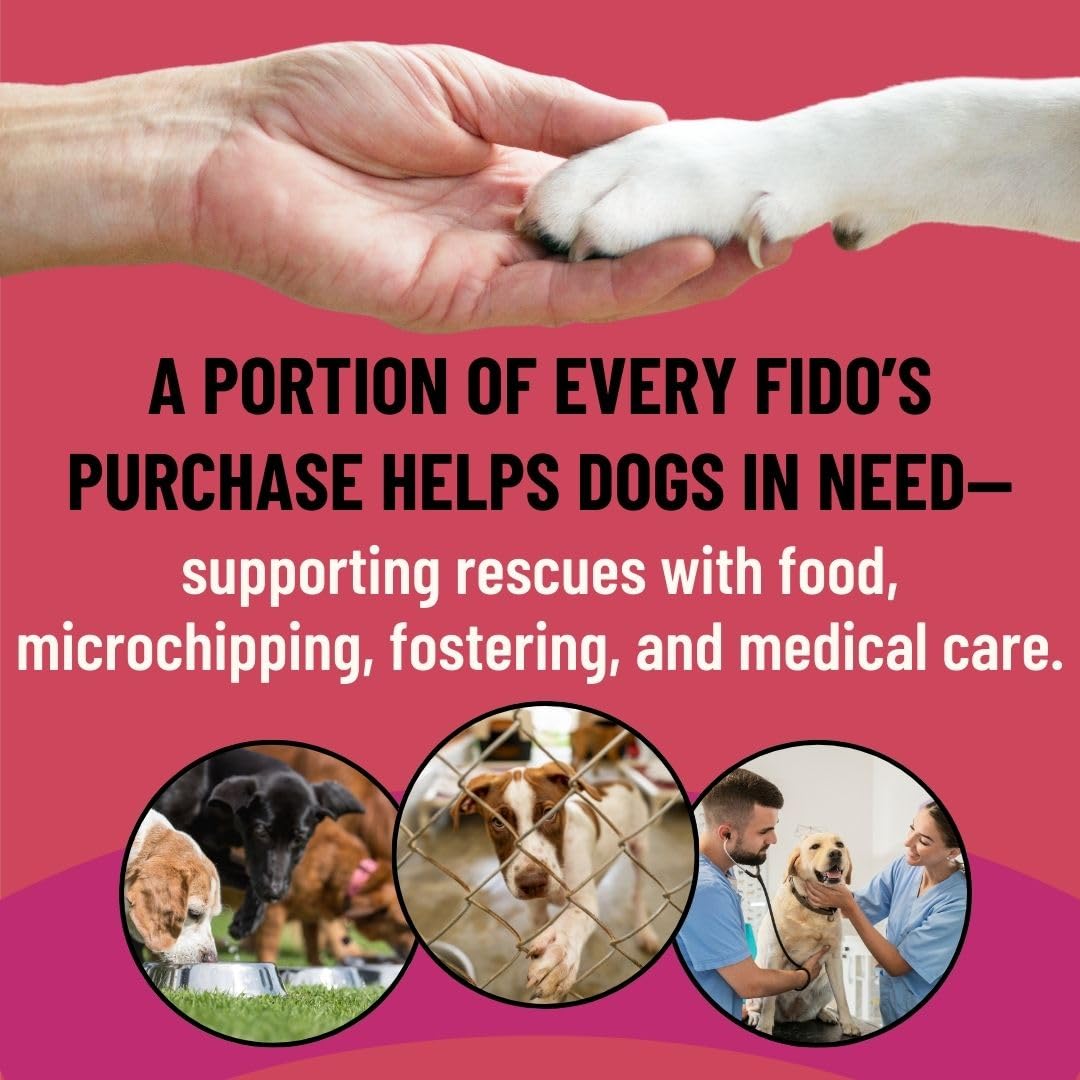 Fidos Digestion Bone Broth for Dogs - Grass-Fed Beef Bone Broth Powder & Organic Herbs - Supports Digestion & Gut Health - Dog