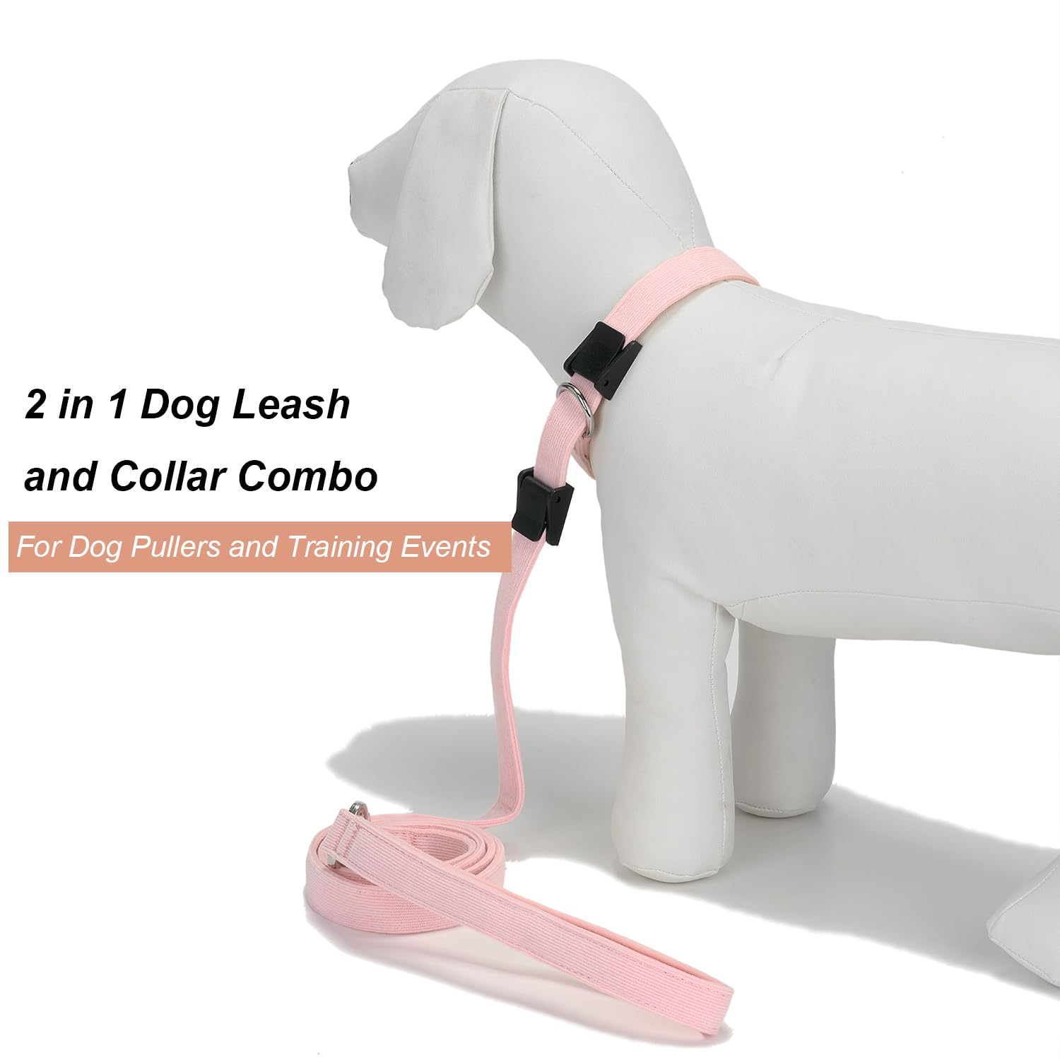 Ewinoom Slip Lead Dog Leash,Soft Corduroy 6 Ft Dog Training Leash For Medium Large Dogs,No Pull Slip Leash And Collar With Padde